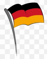 Flags Clipart Post - German Transparent Background Emoji