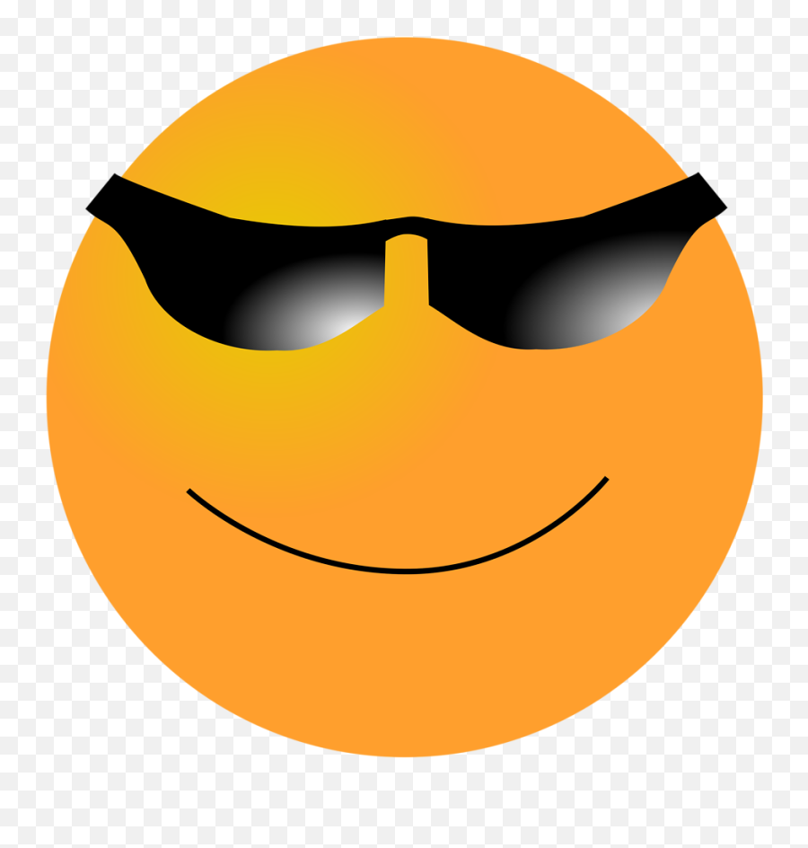 Smiley - Clip Art Cool Emoji,Sad Emoji