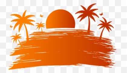 Summer Sunset Party - Png Emoji