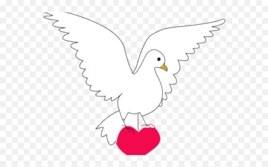 Peace Dove Clipart - Doves As Symbols Emoji,Dove Emoji Png