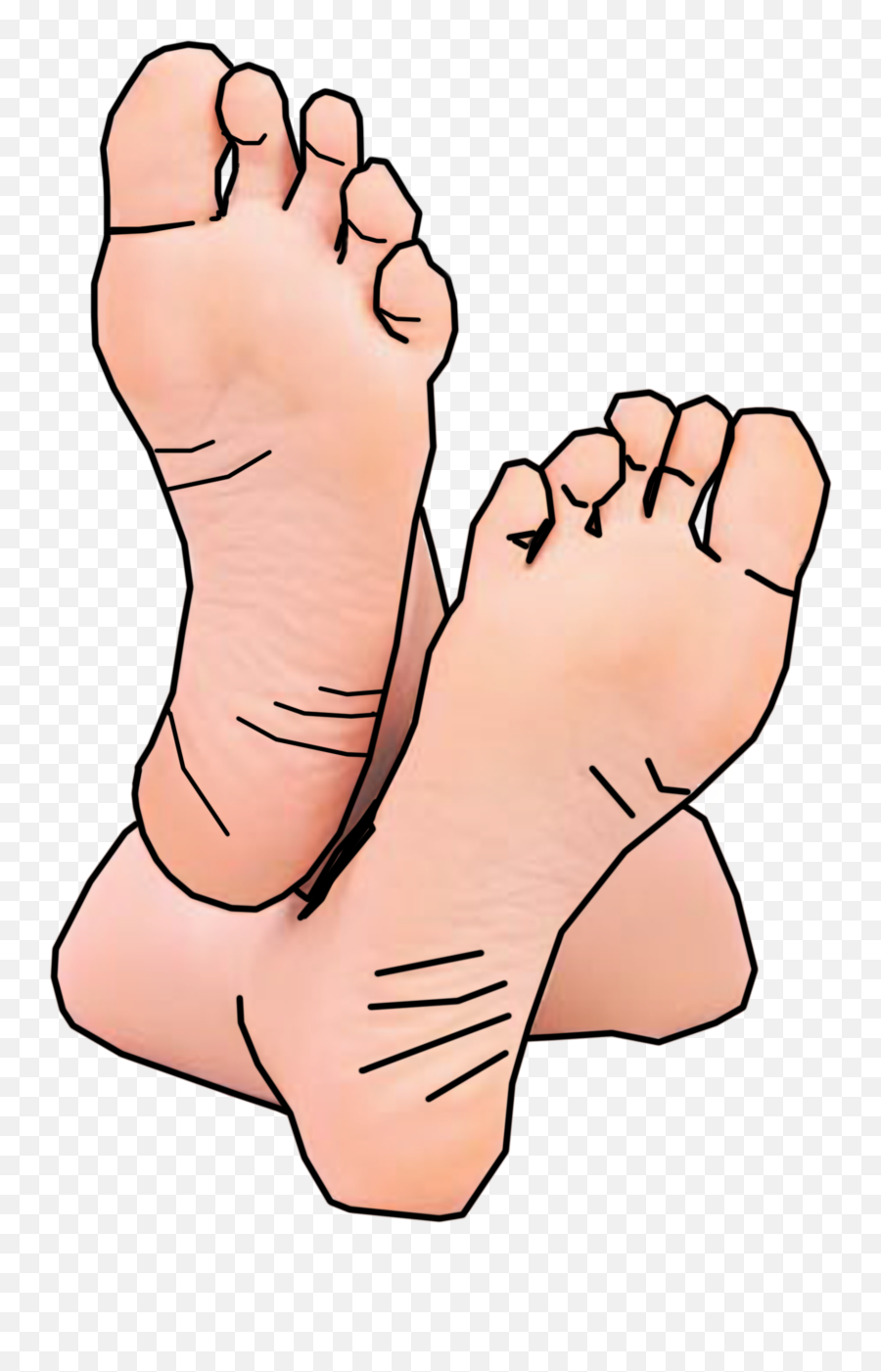Foot Feet And Toes Clipart Kid - Feet Clipart Png Emoji,Toe Emoji