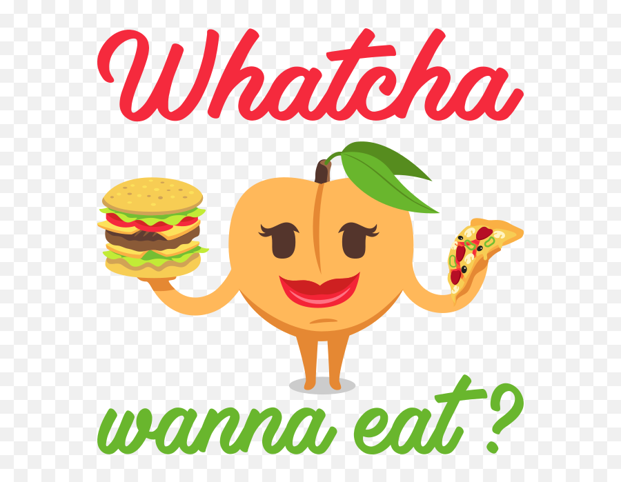 A Peach Life Emoji Inspired Stickers By Emojione By - Cartoon,Cheeseburger Emoji