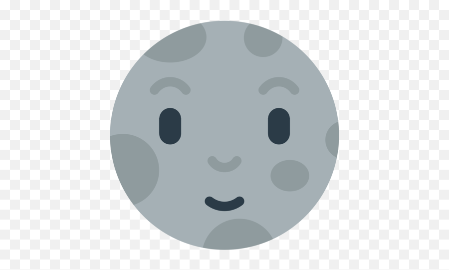 New Moon Face Emoji - New Moon With Face,New Emoticon
