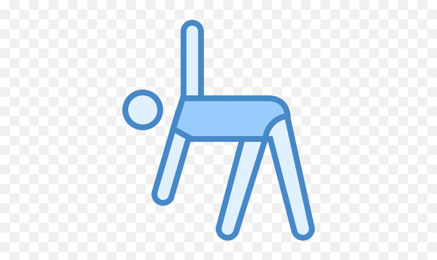 Gymnastics Icon - Free Download Png And Vector Chair Emoji,Gymnastics Emoji