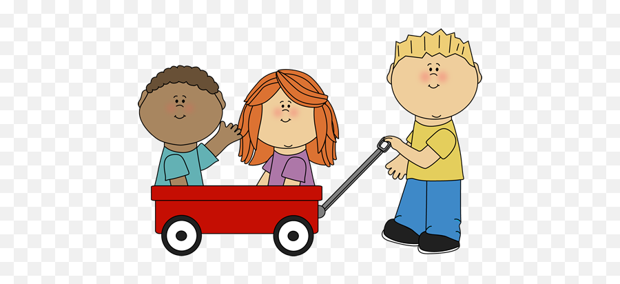 Pulling A Wagon Image Royalty Free - Pull Wagon Clip Art Emoji,Pulling Hair Out Emoji