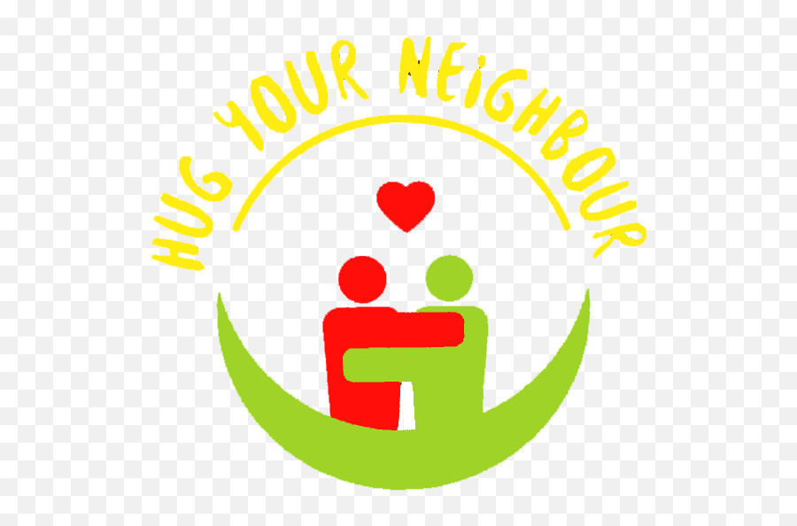 Hug Your Neighbour U2013 A Hug Is A Powerful Thing - Circle Emoji,Hugging Text Emoticon