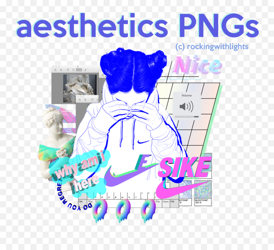Free Aesthetic Png Packs - Aesthetic Png Packs Emoji,Vaporwave Emoji