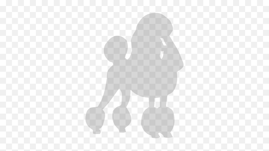 Free Standard Poodle Silhouette Download Free Clip Art - Toy Poodle Emoji,Poodle Emoji