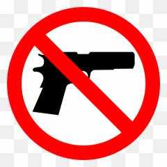 Svg Flags Emoji Transparent Png - No Guns