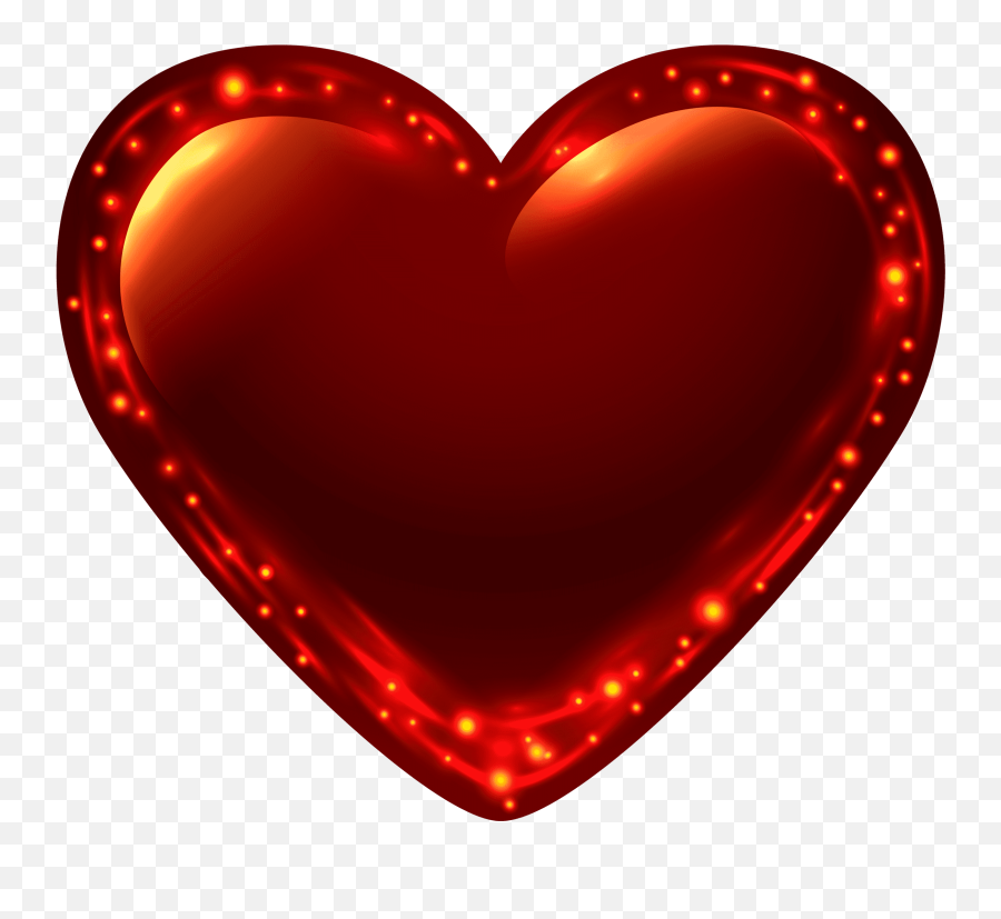 Fiery Glowing Heart Png Clip Art Image - Transparent Background Heart Clipart Png Emoji,Glowing Heart Emoji