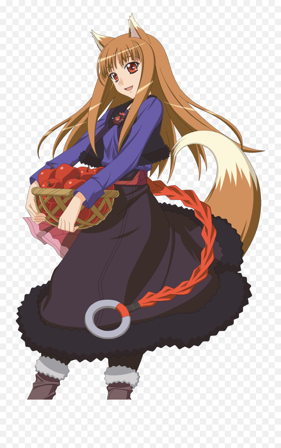 Download Spice And Wolf Transparent Hq Png Image In - Holo Spice And Wolf Transparent Emoji,Werewolf Emoji