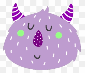 Hue Edit Of An Already Adorable Sticker - Mi Diario De El Cuaderno De Bitácora Del Bebé Para Facilitar La Comunicación Con La La El Jardín De Infantes U Otros Emoji,Purple Monster Emoji