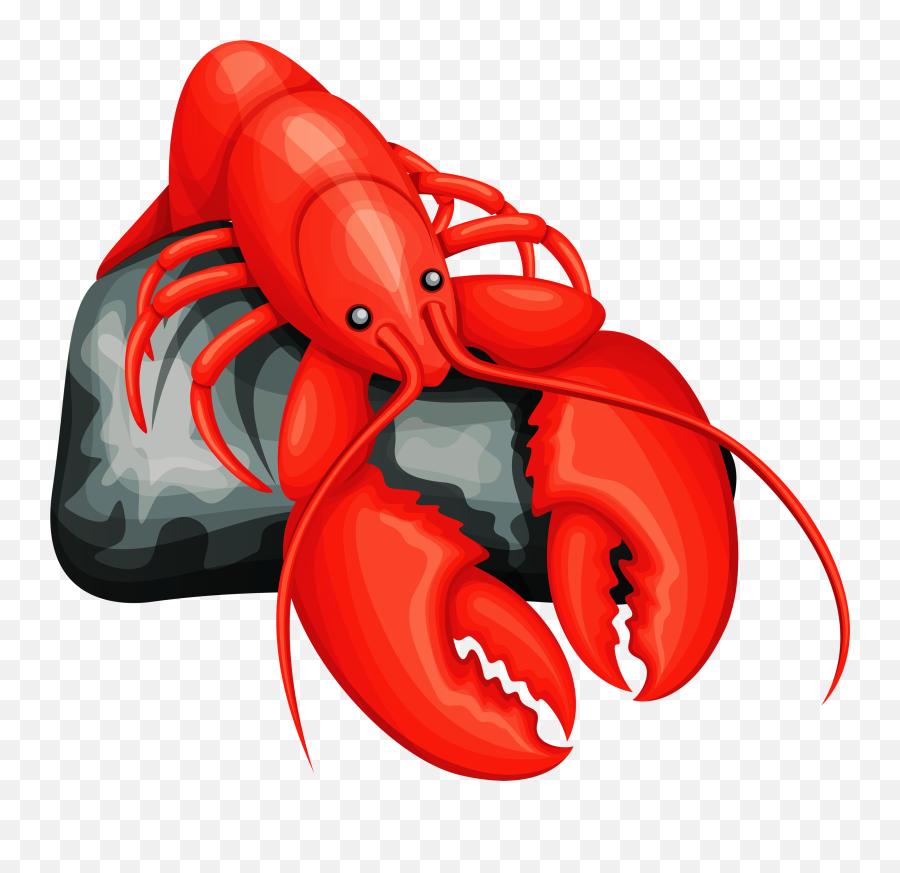 Lobster Png Cartoon - Transparent Cartoon Lobster Vector Png Emoji,Lobster Emoji