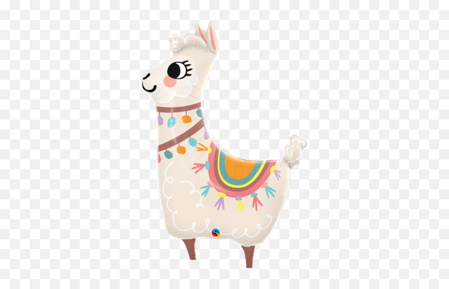 Llama U0026 Cactus - Llama Foil Balloon Emoji,Llama Emoji