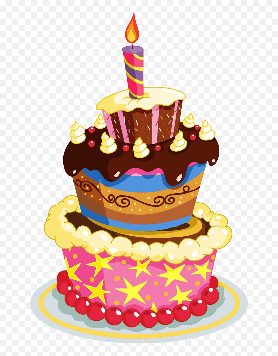 Free Transparent Birthday Cake Tumblr Download Free Clip - Birthday Cake Png Emoji,Emoji Cakes
