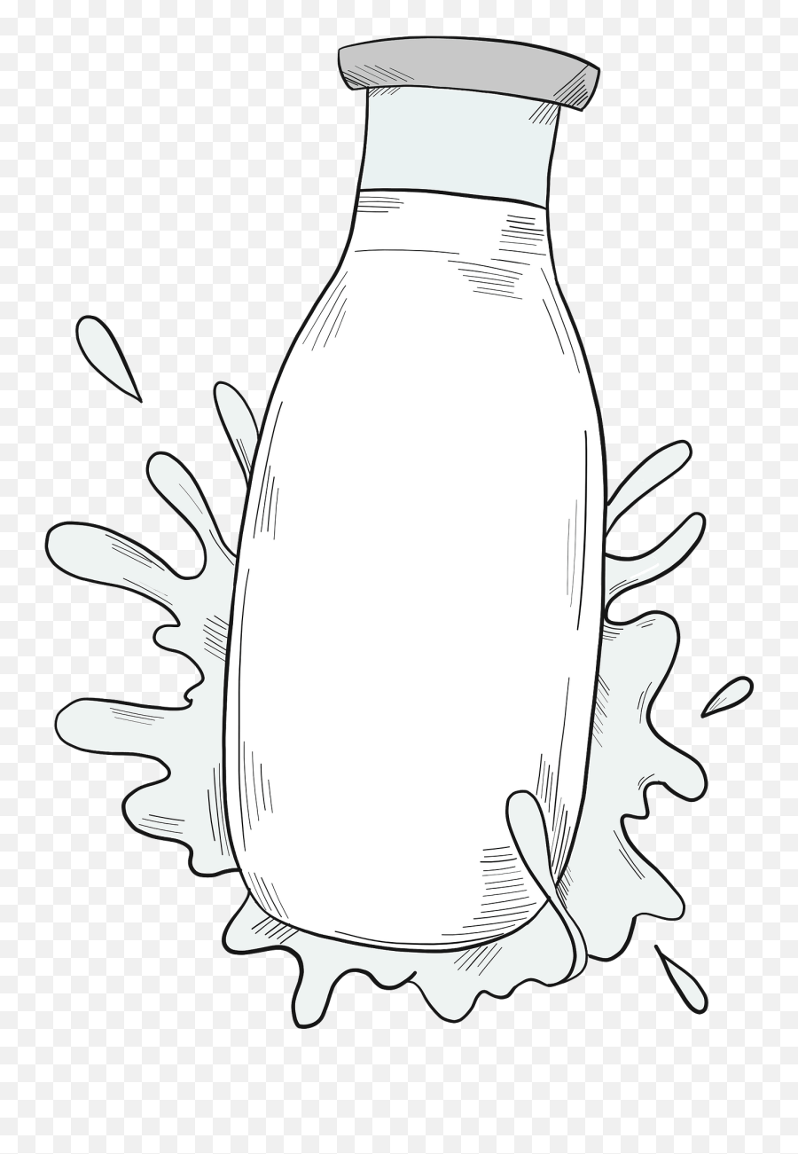 Bottle Of Milk Clipart Free Download Transparent Png - Serveware Emoji,Milk Bottle Emoji