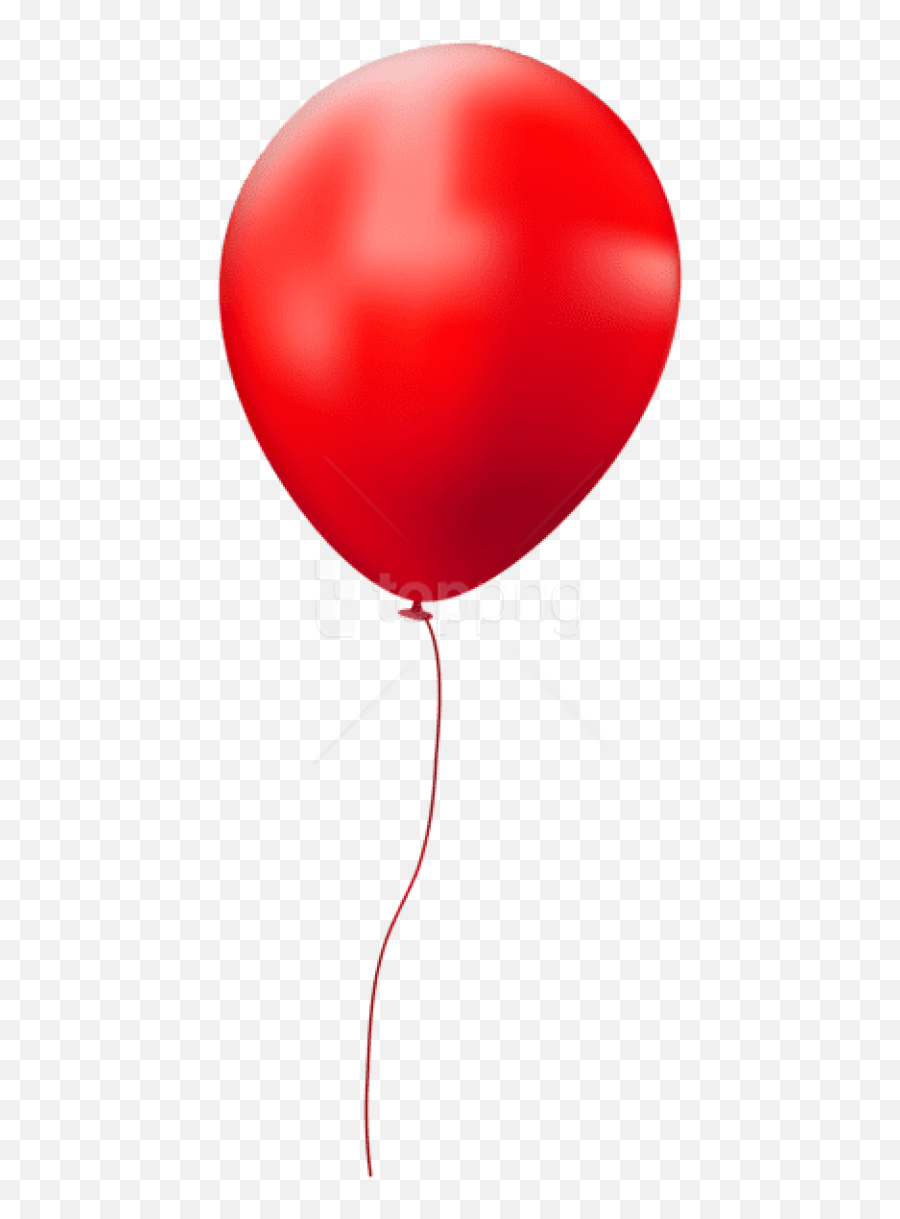 Download Free Png Download Red Single Balloon Png Images - Balloon Emoji,Balloon Emoji Png