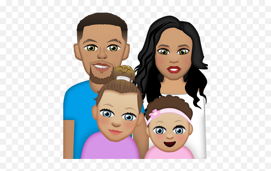 Riley Curry Rules Stephens Emoji App - Steph Curry Emoji,Curry Emoji