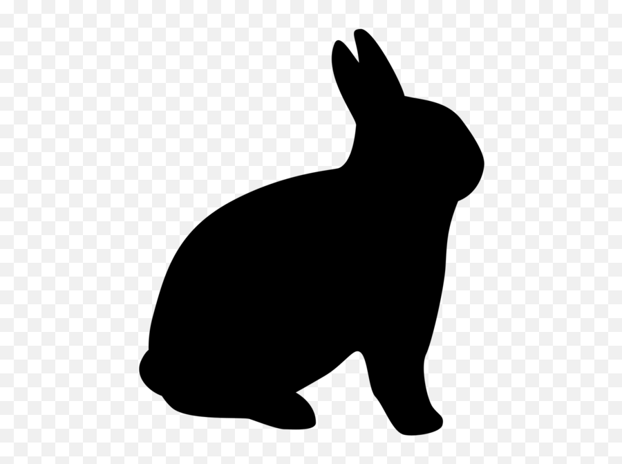 Rabbit Silhouette - You Can T Chase Two Rabbits Emoji,Bunny Ears Emoji