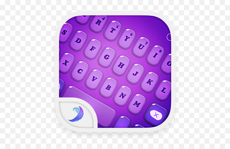 Emoji Keyboard - Computer Keyboard,Purple Emoji Keyboard
