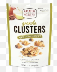 Creative Snacks - Granola Clusters Apple Cinnamon Emoji,Raisin Emoji