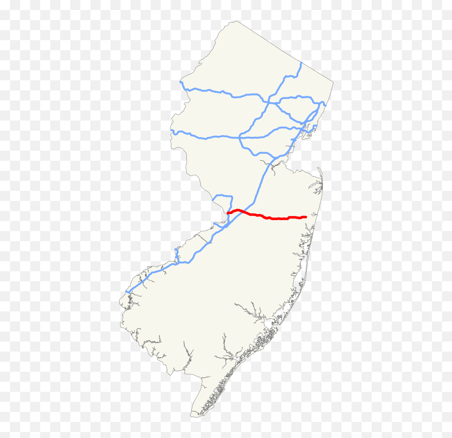 I - Map Of Interstate 80 Nj Emoji,New Jersey Emoji