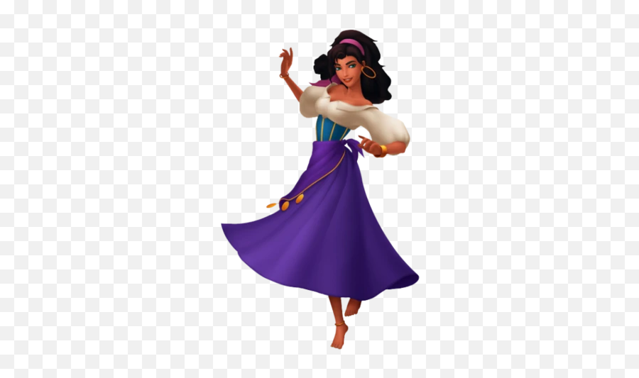Esmeralda - Hunchback Of Notre Dame Emoji,Gypsy Emoji