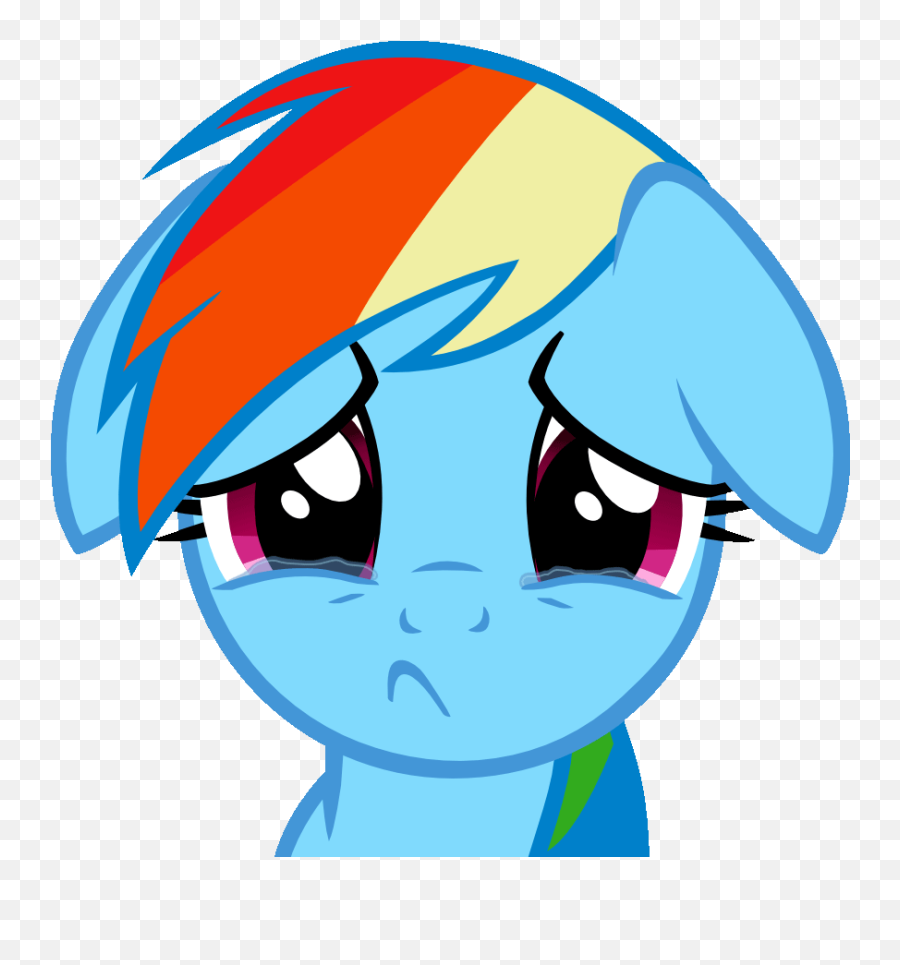 Free Super Sad Face Download Free Clip Art Free Clip Art - My Little Pony Rainbow Dash Face Emoji,Pouty Face Emoji