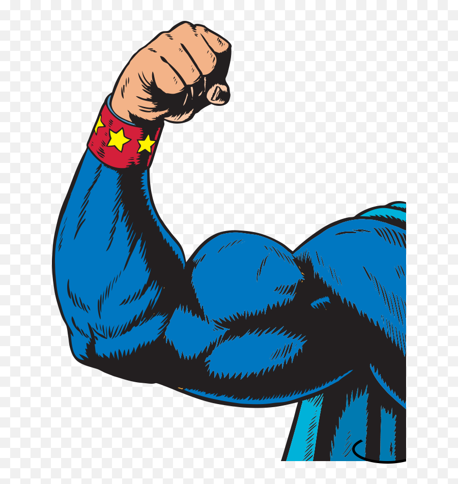 Superhero Arm - Superhero Arm Emoji,Flexing Arm Emoji
