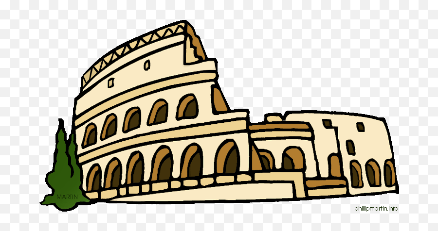 Egyptian Clipart Ancient World - Roman Colosseum Clip Art Emoji,Colosseum Emoji