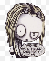 Top Mer Man Stickers For Android Ios - Lenore Comic Emoji,Skype Hug Emoji