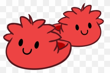 Red Puffle Slippers - Codes De Pantuflas Free Penguin Emoji