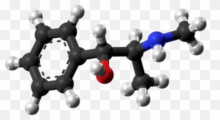 Ephedrine Molecule From Xtal Ball - And Stick Model Emoji