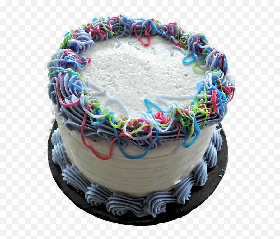 Isolated Cake Birthday - Pastel Decoracion Blanca Emoji,Facebook Emoticons Birthday Cake