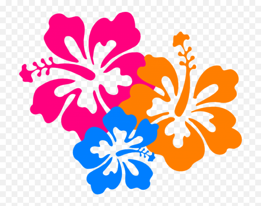 Hawaiian Hibiscus Clip Art - Hibiscus Clip Art Emoji,Hawaii Emoji
