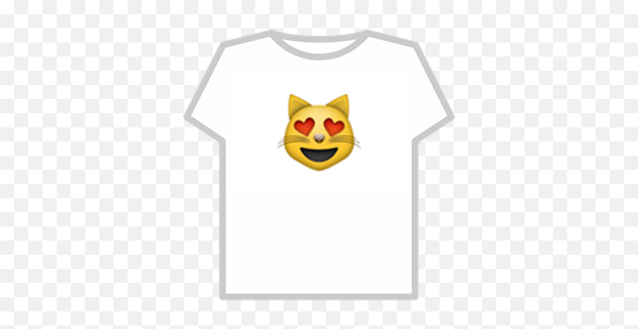 Heart Eyed Cat Emoji - Spongebob T Shirt Roblox,Clothes Emoji