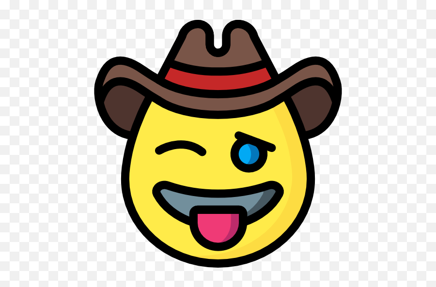 Cowboy - Icon Emoji,Emoji Cowboy