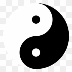 Free Yin Yang Balance Images - Vector Png Emoji