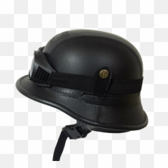 German Half Helmet For Harley Davidson - Hard Hat Emoji