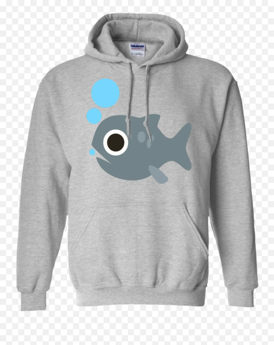 Fish Blowing Bubbles Emoji Hoodie - Mens Hockey Championship Sweatshirt,Blowing Bubbles Emoji