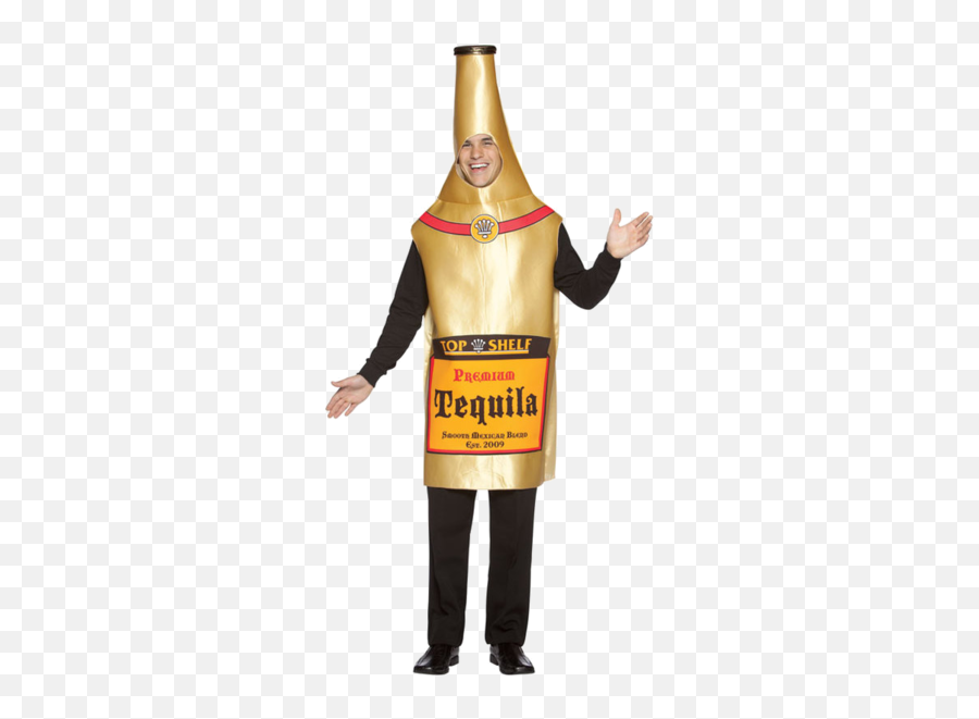 Tequila Bottle Costume - Tequila Fancy Dress Emoji,Best Emoji Costumes
