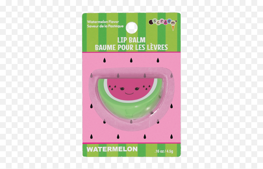 Lip Balm - Shoppe Twelve Watermelon Lip Balm Emoji,Riot Emoticon