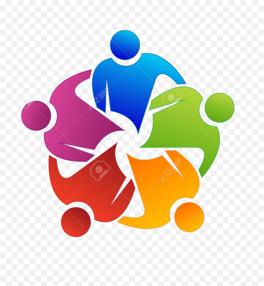 Download Teamwork Drawing Clip Art Green Glory Logo - Logo Leadership And Governance Symbol Emoji,Teamwork Emoticon
