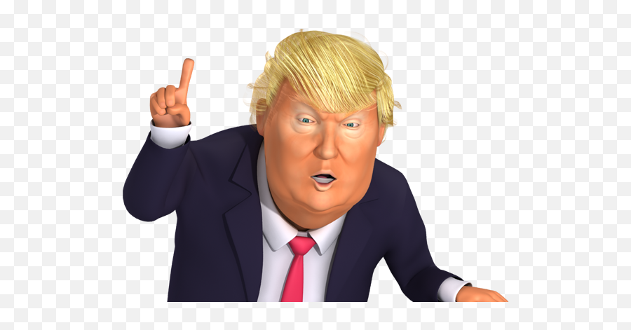 President Donald Trump Making America Great Again By Potato - Donald Trump Animation Png Emoji,Trump Emoticons