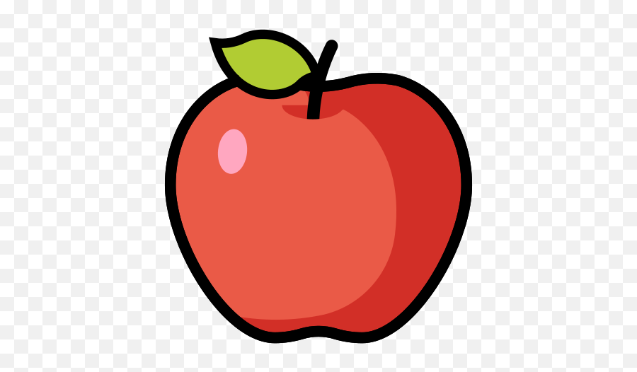 Red Apple - Mcintosh Emoji,What Does A Peach Emoji Mean
