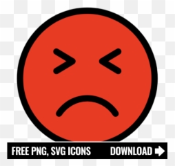 Free Angry Icon Symbol Download in PNG SVG format - Zoom Logo Black And White Svg Emoji