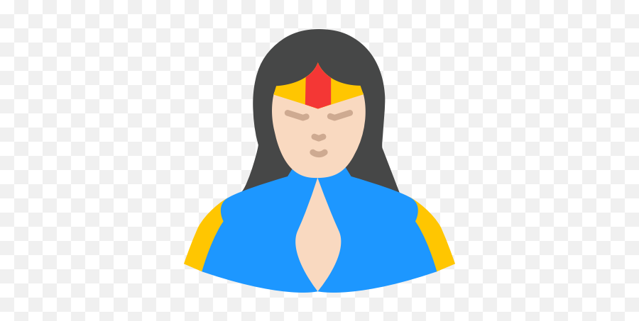 Hero Super Girl Woman Wonder Woman Icon - Free Download For Women Emoji,Wonder Woman Emoji