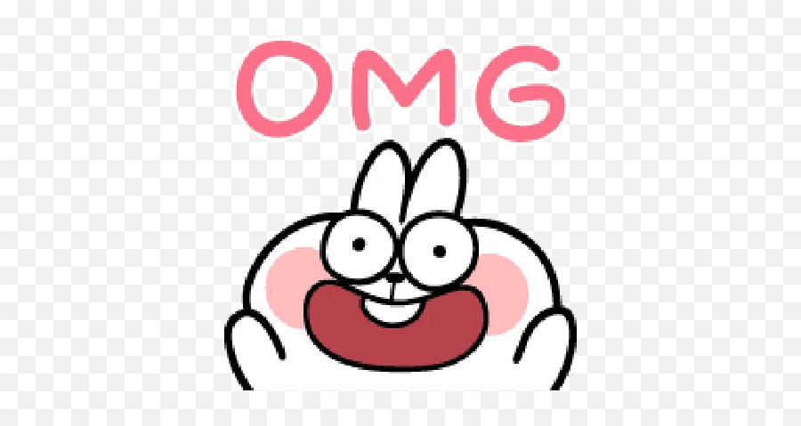 Poiled Rabbit A Word Emoji 2 Whatsapp Stickers - Stickers Cloud Spoiled Rabbit Emoji,Ab Emoji