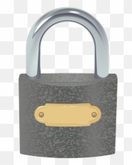 Lock clipart transparent Transparent FREE - Padlock Png Emoji