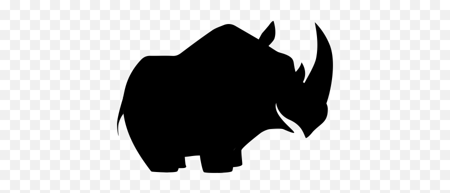 The Angry Rhino Icons Download 161 Free Png And Vector - Black Rhinoceros Emoji,Rhino Emoji